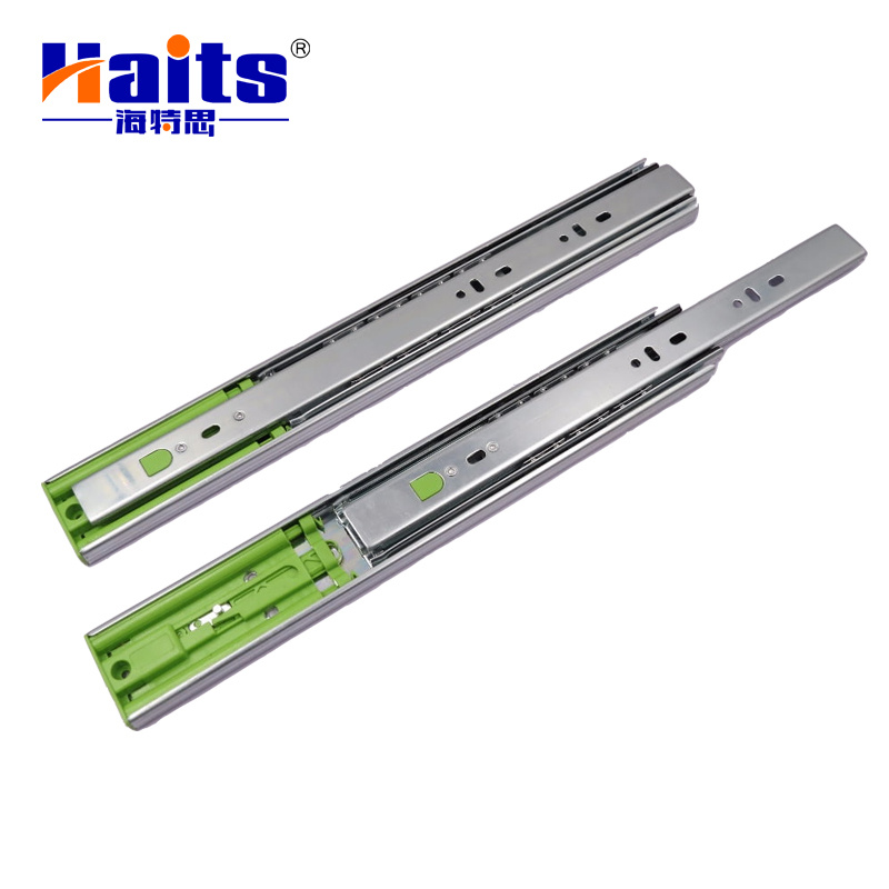 HT-01.018A 45mm 3 fold push open soft close ball bearing slide